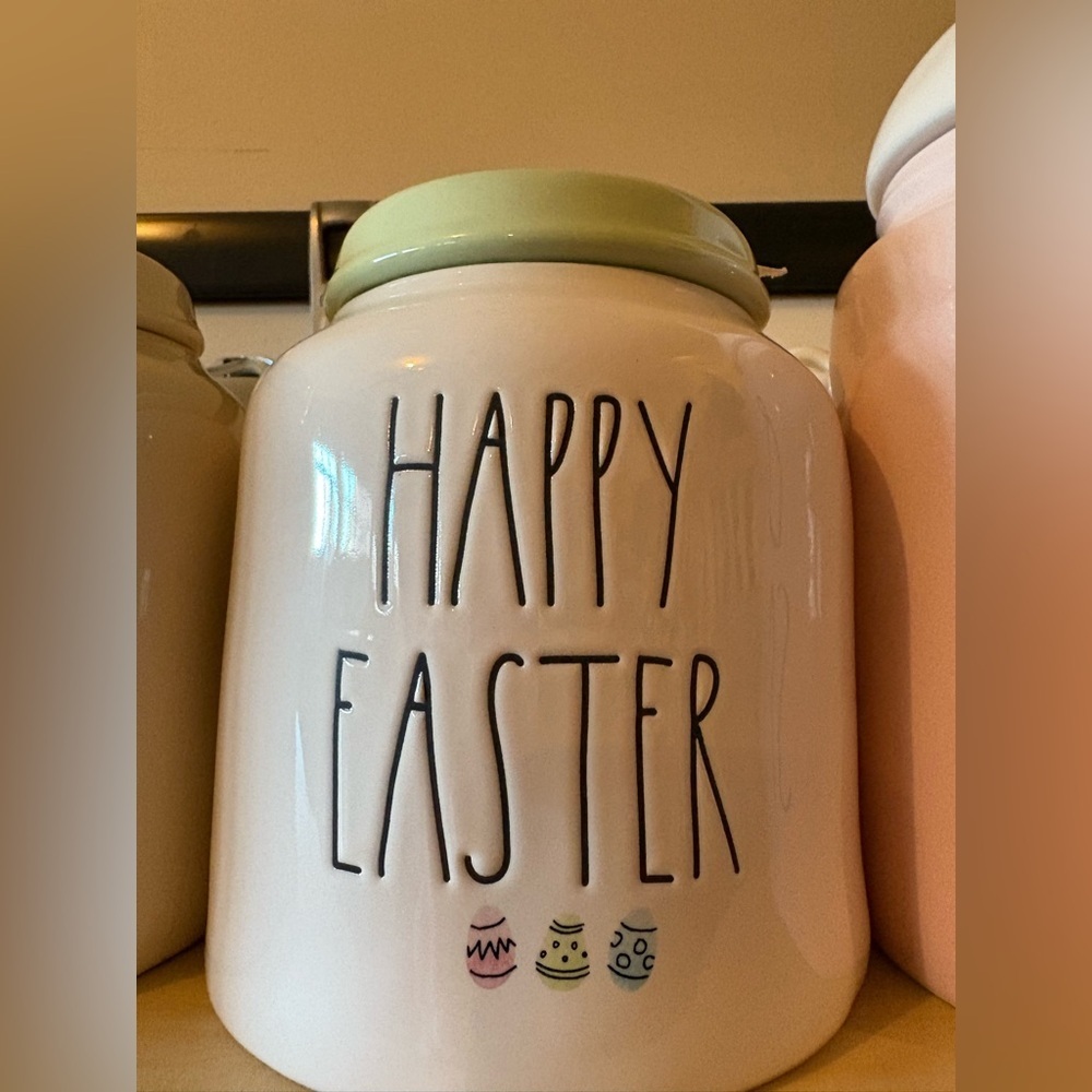Happy Easter Chubby Canister